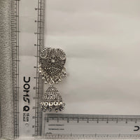 Urthn Lightweight Oxidised Jhumki Earrings for women(Pack of 3)
