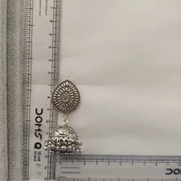 Urthn Stylish Oxidised Jhumki Earrings for Women(Pack of 3)