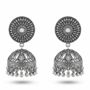 Urthn Stylish Oxidised Jhumki Earrings for Women(Pack of 3)