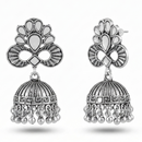 Urthn Fashion Oxidised Mirror Jhumki Earrings for Girls & Women(Pack of 3)