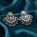 Urthn Fashion Oxidised with Mirror Dangler Earrings for Women