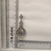 Urthn Fashion Oxidised with Mirror Dangler Earrings for Women(Pack of 3)