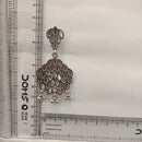 Urthn Fashion Oxidised with Mirror Dangler Earrings for Women(Pack of 3)