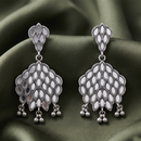 Urthn Fashion Oxidised with Mirror Dangler Earrings for Women