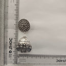 Urthn traditional oxidized silver jhumka earrings for Girls & Women(Pack of 3)