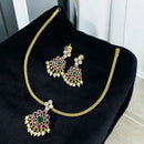 Sona Covering Royal Radiance Pota And Pearl Necklace Set