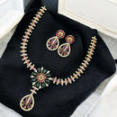 Sona Covering Timeless Pota And Austrian Stone Necklace Set