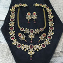 Sona Covering Sparkling Luxe Austrian Stone Necklace set