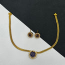 Sona Covering Lightweight Crystal and Austrian Stone Necklace Set