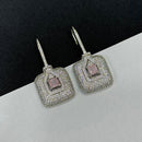Sona Covering Graceful American Diamond Dangler Earrings