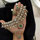 Sona Covering Glamorous Glow Pota Stone Necklace Set