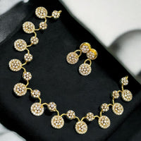 Sona Covering Elegant Austrian Stone Fashion Jewellery Necklace Set