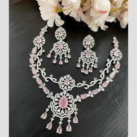 Sona Covering Fashion American Diamond Necklace Set