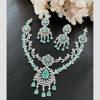 Sona Covering Fashion American Diamond Necklace Set