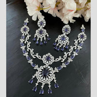 Sona Covering Fashion American Diamond Necklace Set