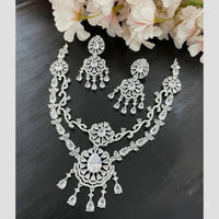 Sona Covering Fashion American Diamond Necklace Set