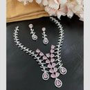 Sona Covering Fashion American Diamond Necklace Set