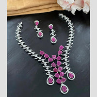 Sona Covering Fashion American Diamond Necklace Set
