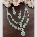 Sona Covering Fashion American Diamond Necklace Set