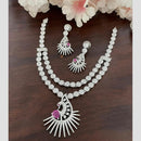 Sona Covering Fashion American Diamond Necklace Set