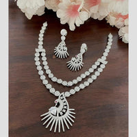Sona Covering Fashion American Diamond Necklace Set