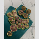 Sona Covering Fashion Pota Stone Necklace Set