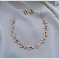 Sona Covering Delicate Austrian Stone Necklace Set