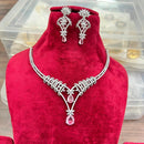 Sona Covering Glamorous Crystal And Austrain Beads Necklace Set