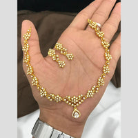Sona Covering Glamorous Crystal Stone And Austrian Stone Necklace Set