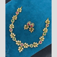 Sona Covering Glamorous Austrian Stone Designer Necklace Set