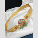 Sona Covering Traditional Pota Stone And Pearl Kamarbandh