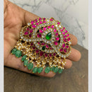 Sona Covering Ethnic Pota Stone And Beads Hair Accessory