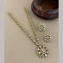 Sona Covering Elegant Pota Stone Necklace Set