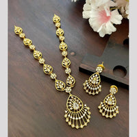 Sona Covering Glamorous Crystal Stone And Austrian Stone Necklace Set