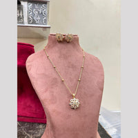 Sona Covering Glamorous Polki Kundan Stone Pendent Set