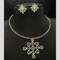 Sona Covering Glamorous  Austrian Stone Necklace Set