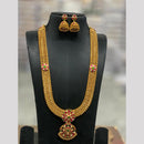 Sona Covering Luxury  Pota Stone Pearl And Beads Long Necklace Set