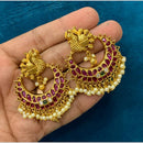 Sona Covering Royal Pota Stone And Pearl Dangler Earrings