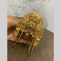 Sona Covering Ethnic Pota Stone And Pearl Temple Hair Accessory