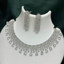Sona Covering Designer American Daimond Necklace Set