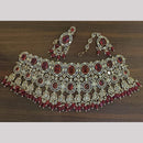 Sona Covering Designer American Daimond Choker Necklace Set