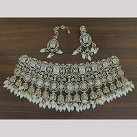 Sona Covering Designer American Daimond Choker Necklace Set