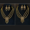 Sona Covering Designer American Daimond Necklace Set