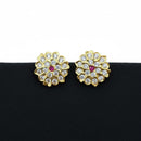 Sona Covering Sparkle Austrain Stone Studs Earrings