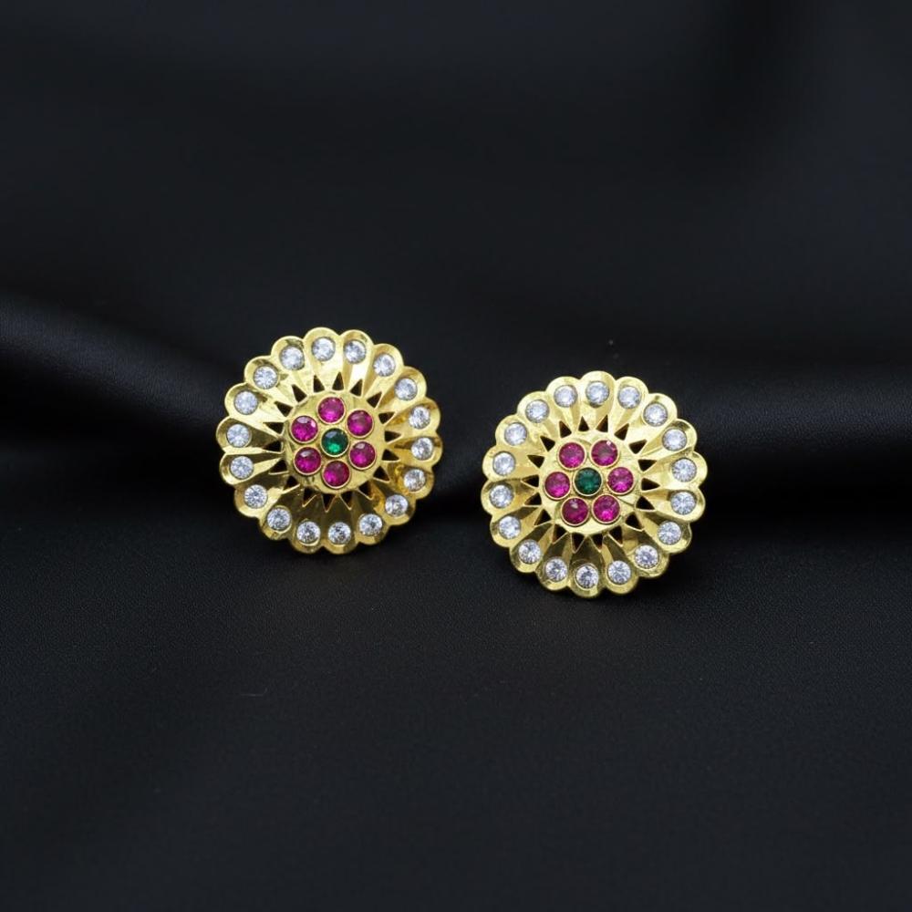 Sona Covering Sparkle Austrain Stone Studs Earrings