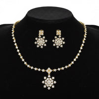 Sona Covering Glamorous Austrian Stone Necklace Set