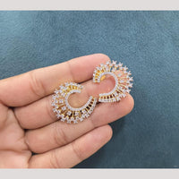 Sona Covering Sparkle American Diamond Stone Studs Earrings