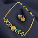 Sona Covering Designer American Daimond Necklace Set