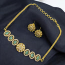 Sona Covering Designer American Daimond Necklace Set