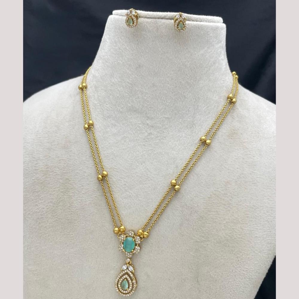 Sona Covering Glamorous Austrian Stone Necklace Set